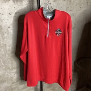 Peter Millar Georgia Bulldogs National Championship ¼ Zip Sz. 3XL